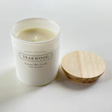 Teakwood Coconut Wax Candle | Tobacco, Santal, Ginger