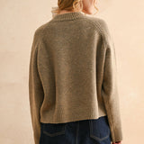 "PARIS" Beige Sweater