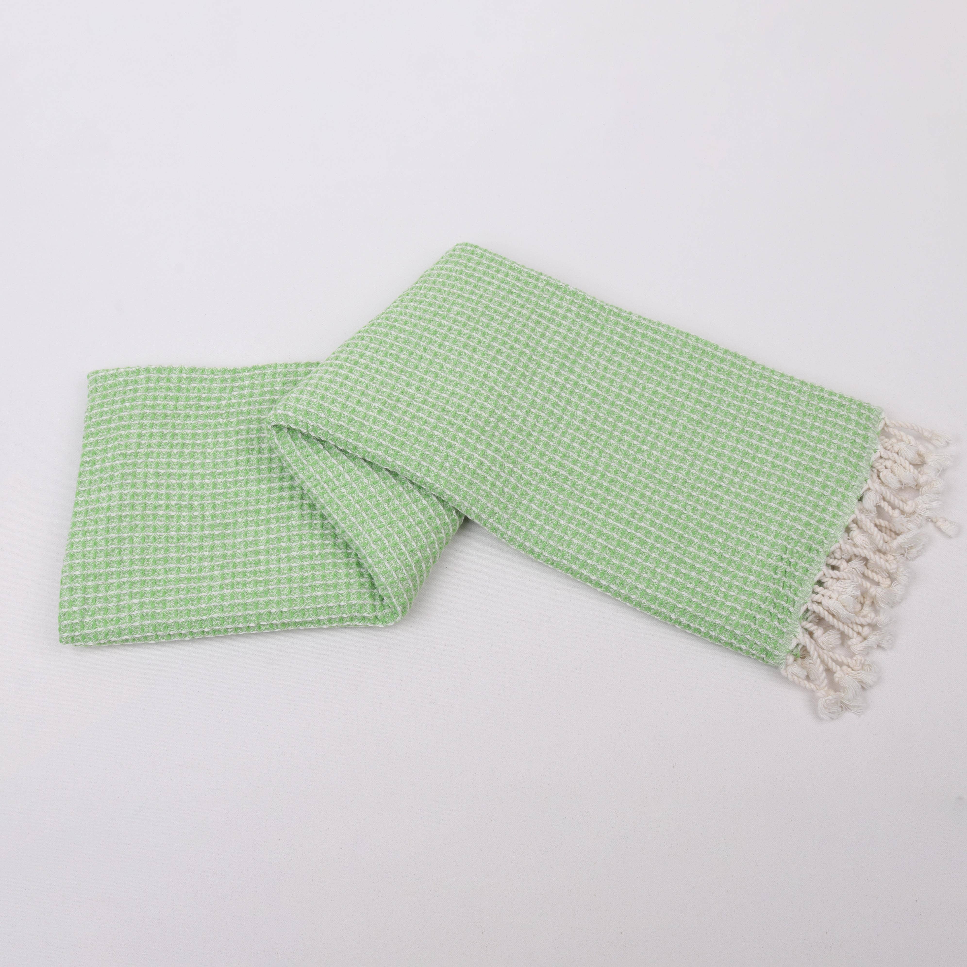 Waffle Weave Turkish Towels – Soft & Quick-Dry Cotton