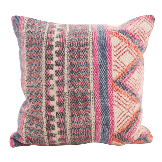 Down Filled Bohemian Pattern Pillow