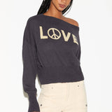 Love Off Shoulder Sweater