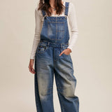 Barrel Jean Denim Overall