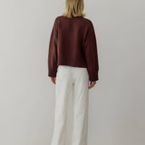 The Asher Sweater | Oversized Cropped Sweater