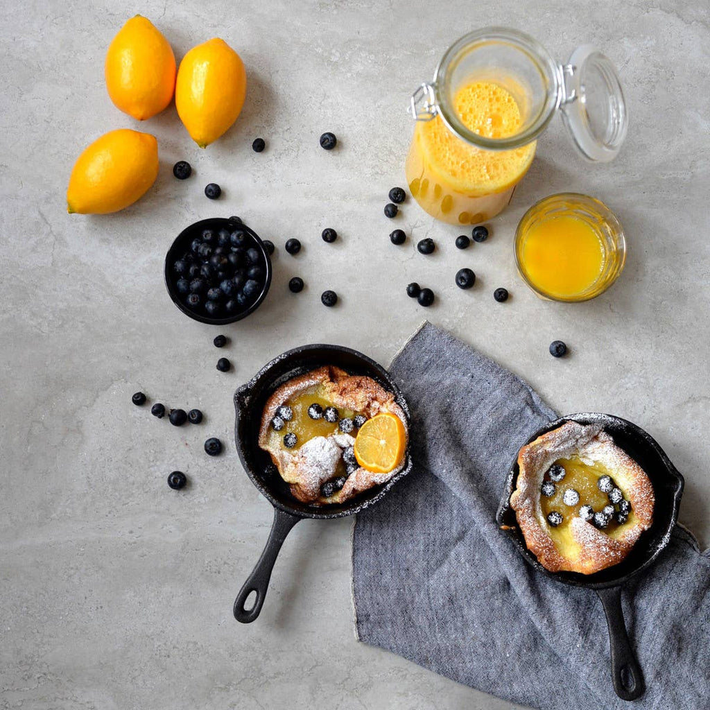 8oz Mini Round Cast Iron Skillet