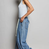 Buckle Back Pants