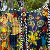 Frida Kahlo Design Cotton Tote Bag