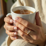 Floral Band Gold Filled