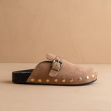 The Toni | Studded Buckle Clog