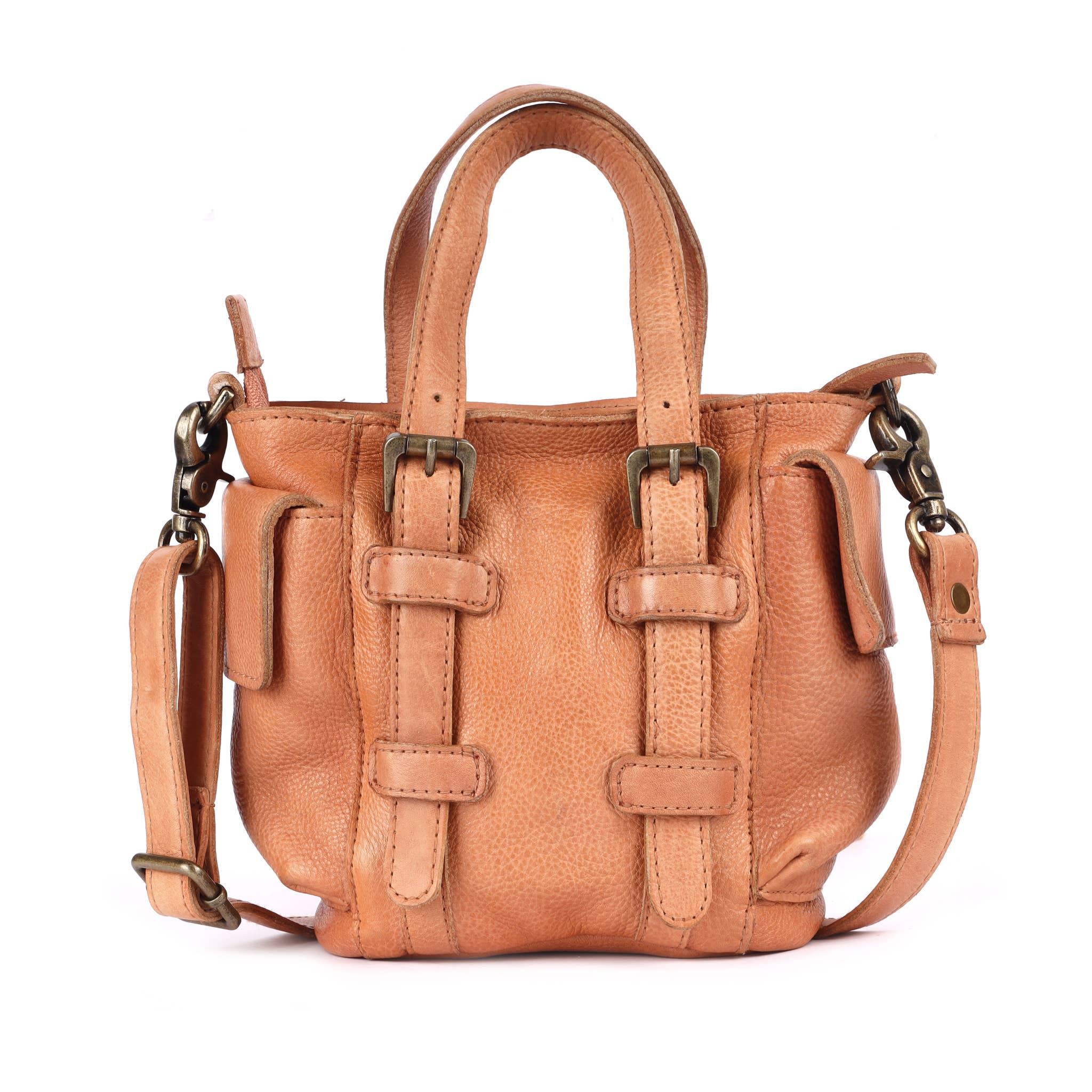 Myles Handcrafted Leather Crossbody Bag