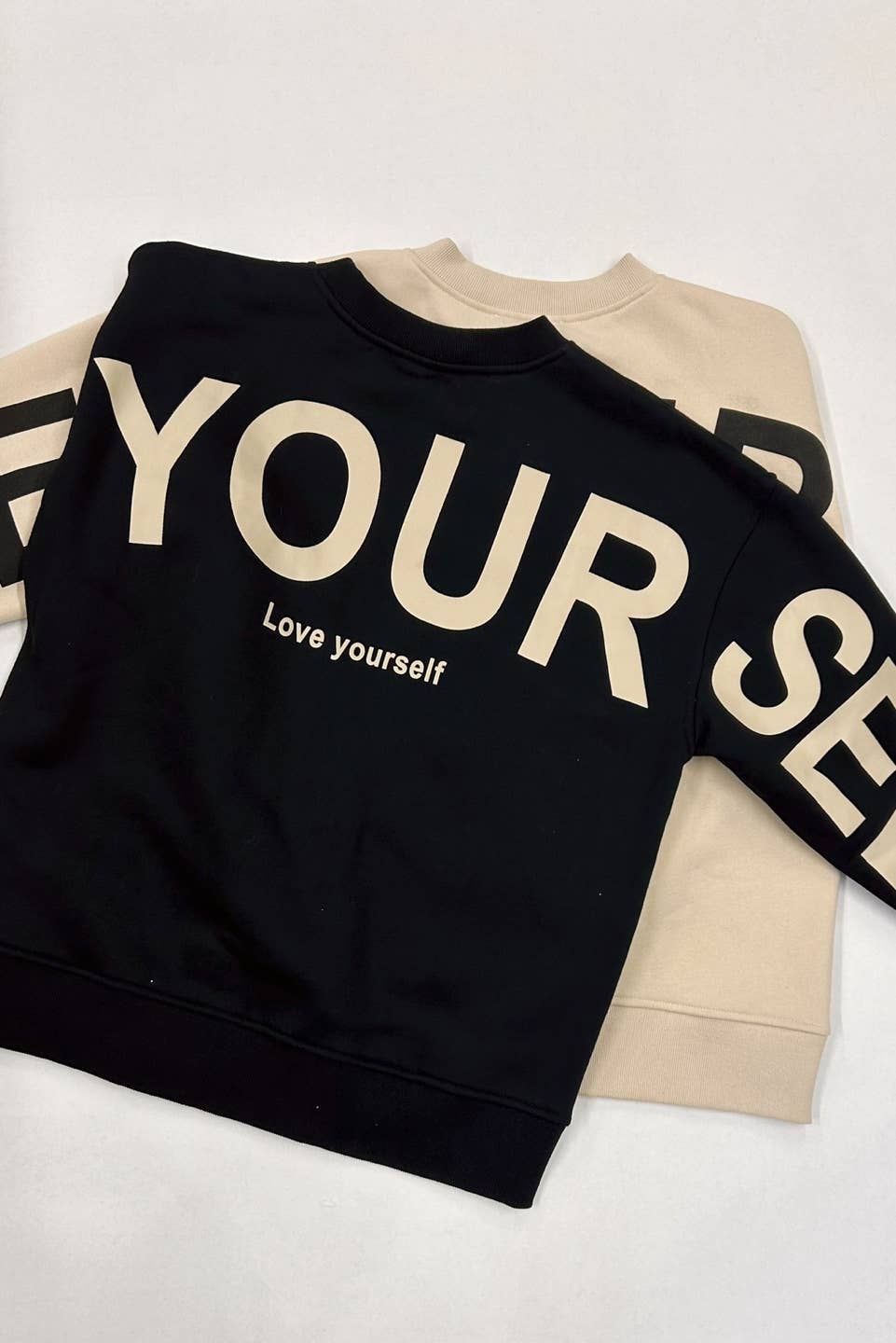 "Be Yourself" Oversized Sweatshirt