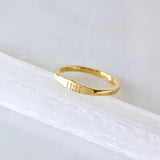 11:11 Stamped Ring