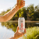 Raspberry Ginger Sparkling Switchel 