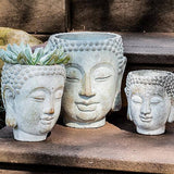 Buddha Head Planter