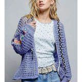 Crochet Zip Up