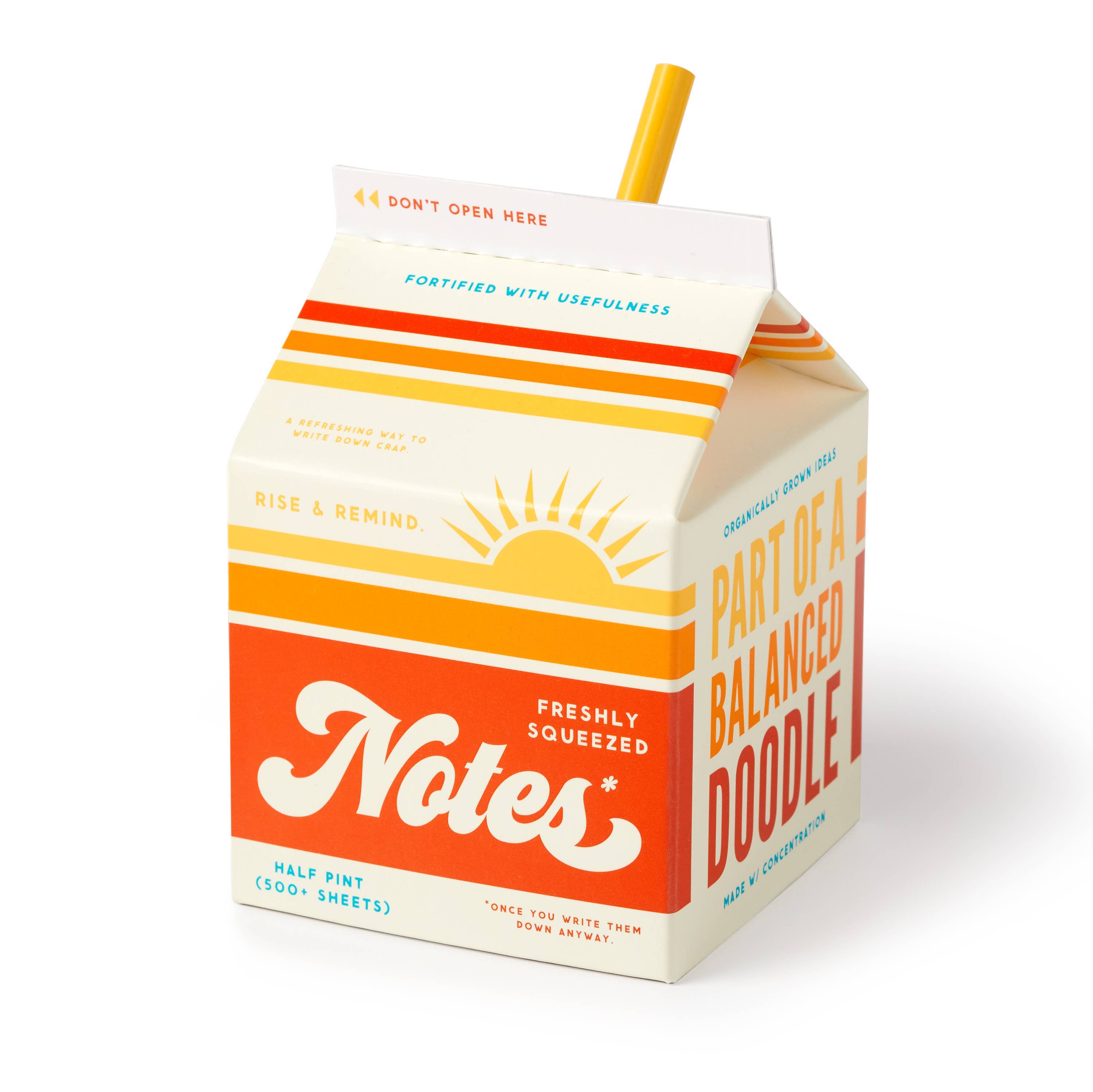 "Freshly Squeezed" Notes