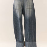 The Striped Barrel Carpenter Culottes Pants