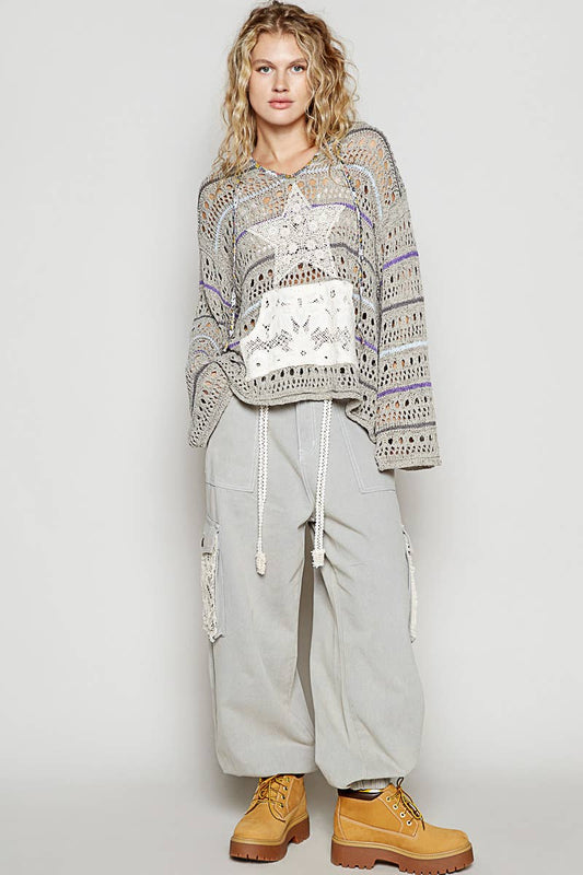 Thin Star Patch Hoodie