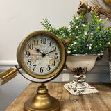 Vintage Style Table Top Clock