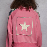 Star Patch Track Jacket