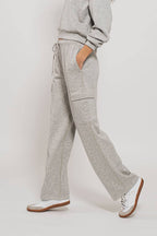 Relaxed Fit Cargo Sweatpants