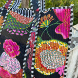 Tropical Print Cotton Tote Bag