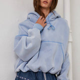 Fleece Pocket Bubble Hoodie