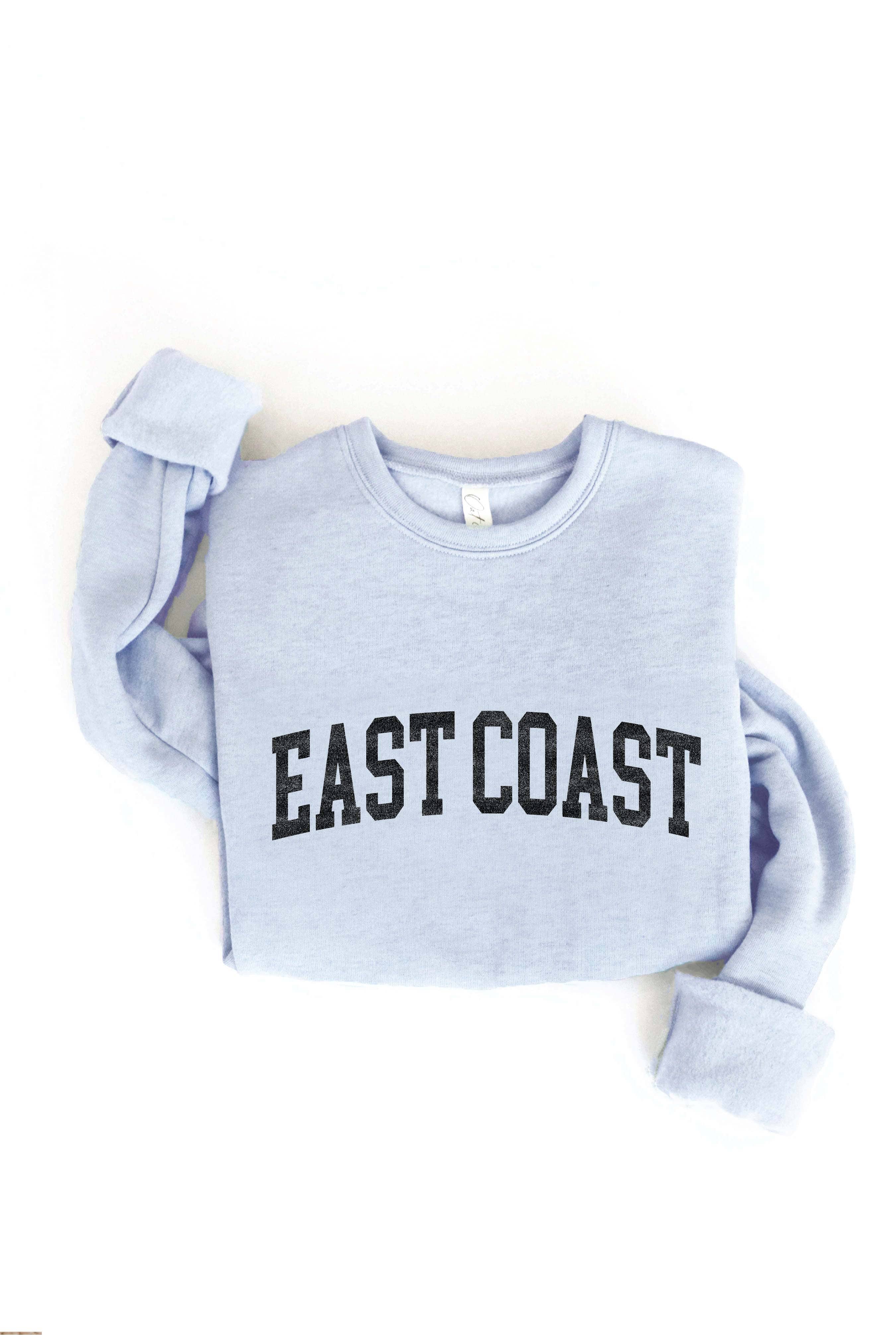 "EAST COAST" Graphic Sweatshirt