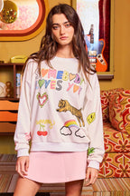 'Somebody Loves You' Graphic Sweatshirt