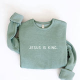 JESUS IS KING Graphic Sweatshirt