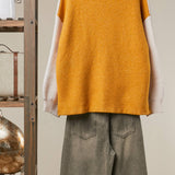 Fuzzy Smiley Face Sweater