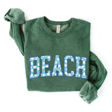 BEACH WITH PATTERN Graphic Sweatshirt