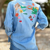 Happy Place Denim Shirt