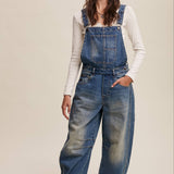 Barrel Jean Denim Overall