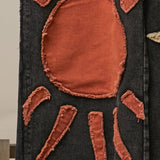Moon and Star Patchwork Overalls