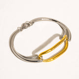 Lilith 18K Non-Tarnish Hoop Bracelet