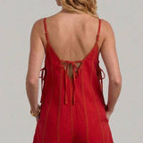 GAME DAY TWILL COLOR DENIM CASUAL SUMMER CHEER UP ROMPER
