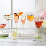 Flower Look Flute-10"H(8oz)