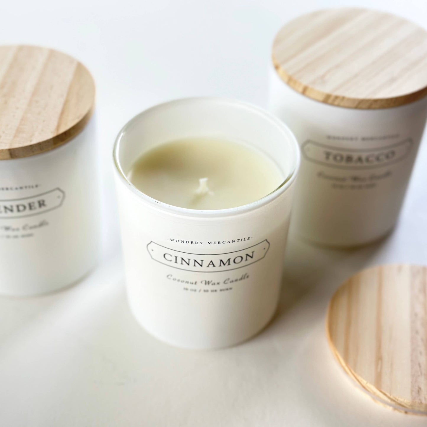 Cinnamon Coconut Wax Candle | Spicy Cinnamon & Cassia