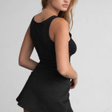 SOMI Core Basic Lounge Rib Jersey Muscle Tee Tank Top