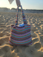 Handwoven Beach Tote Bag