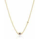 Pave Evil Eye Necklace #1