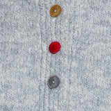 Chic Collar Button Knit Cardigan Cozy Oversized Sweater SALE