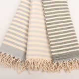 Herringbone Turkish Towels – Organic, Soft & Handwoven