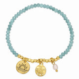 Sand Dollar Stretch Charm Bracelet