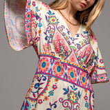 Paisley Maxi Dress