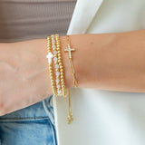 Cross Pulley Bracelet
