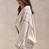Twist Front Sweater