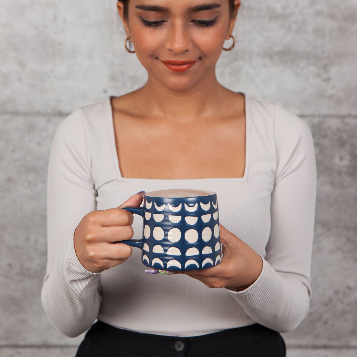 Ink Imprint Stoneware Mugs