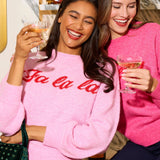 "FA LA LA" SWEATER