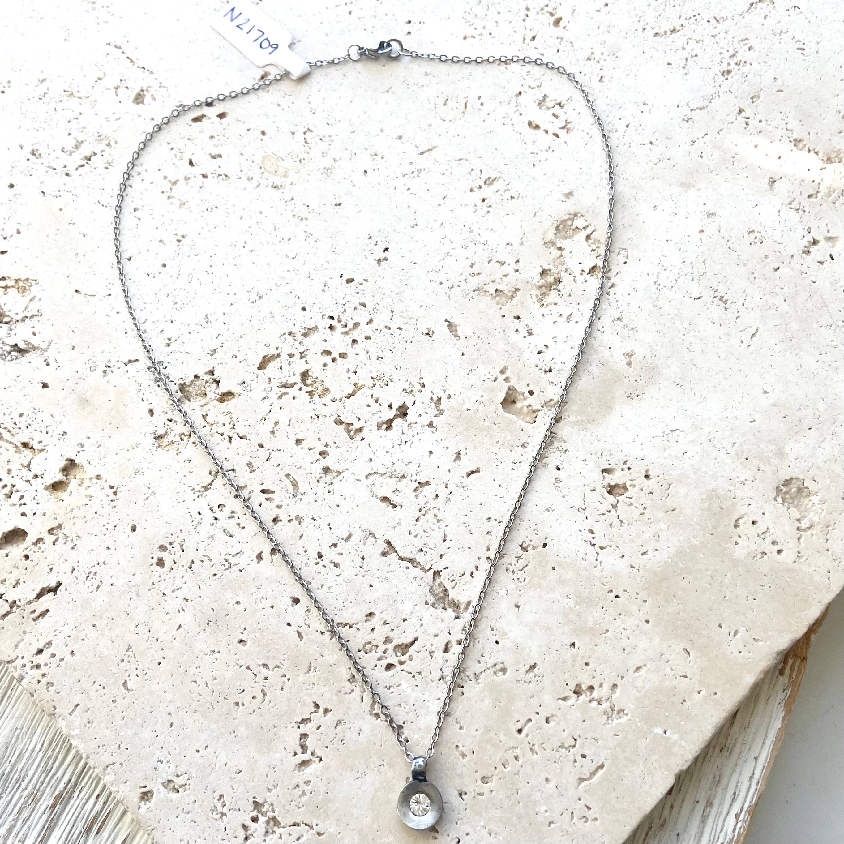 Hand Casted Swarovski Necklace